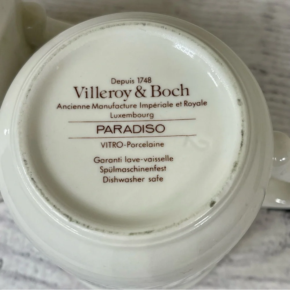 Villeroy & Boch Vintage Discontinued Pattern Paradiso Game Birds 2 Mugs …